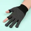 Guantes Delgados para Mujer, Protección Solar de Verano, Recolección de Té, Protección Laboral, Antideslizantes, Dos Dedos/Medio Dedo, Exteriores, Guantes para Hombre con Dos Dedos Expuestos
