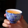 Taza de Té Personal, Taza de Maestro, Taza de Degustación Cerámica para Hogar Individual, Taza de Té Pequeña, Taza Individual, Juego de Té Kung Fu
