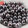 18mm Resistente ao Desgaste Concha Imitação Furo Grande Pérola Imitação ABS Furo Reto Contas Soltas Acessórios para Sapatos e Roupas Elástico Corda de Cabelo Acessórios para Cabelo Material DIY