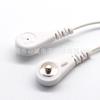 3.5 4.0 Eletrodo Fivela Macho Fio Condutor Pode Ser Odm Branco Dinâmico Fisioterapia Fio Fivela Eletrodo Patch Linha de Conexão