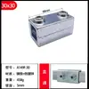 Conector de Fijación Rápido Galvanizado de Hierro Cuadrado 40*40mm para Tubo Cuadrado 25*25 Abrazadera de Fijación para Tubo de Acero Cuadrado Sin Soldadura Requerida