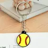 Chaveiros criativos de PVC, pingentes de futebol e basquete, acessórios com tema esportivo e pingentes para mochila - pequenos presentes de borracha macia, disponíveis para atacado