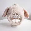 Toucas para Bebê para Outono e Inverno, Toucas de Puxar Fofas e Super Adoráveis, Toucas de Pelúcia Quentes com Proteção para Orelhas para Recém-Nascidos, Modernas para Meninos e Meninas