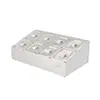 Estante de Bandeja de Porciones de Acero Inoxidable, Caja de Mermelada, Caja de Toppings para Tienda de Té con Leche, Caja de Condimentos para Hot Pot, Estante de Condimentos, Caja de Guarniciones