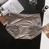 Panty sexy de encaje puro deseo, satén de perla, tiro medio, suavidad como una nube, amigable con la piel, alta elasticidad, no restrictivo, entrepierna extendida, panty para mujer 3937