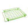 Estante de Almacenamiento Plegable de Hierro Forjado Organizador de Gabinete Almacenamiento para Dormitorio Estudiante Computadora Mesa Pequeña Gabinete Estante Plegable