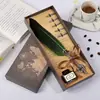 Caneta Pena Coroa Caneta Tinteiro Caneta Tinteiro Ponta de Caneta de Reposição Empresa Negócios Natal Aniversário Feriado Presente de Escrita Exquisito