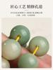 Pulseira de Raiz de Bodhi Jade Branco Degradê de Mão com Franja de Borla Anel Corrente Pulseira Wen Brinquedo Masculino Placa de Contas de Bodhi Brinquedo Bodhi Crianças