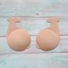 Almohadillas Elevadoras de Seno Dolphin Transpirables Vestido Vestido de Boda Anti-Caída Almohadillas de Seno sin Tirantes Sujetador de Silicona Invisible para Mujer Transfronterizo