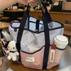 Bolsa de Natación para Mujer, Separación Seco y Húmedo, Gran Capacidad, Bolsa Especial para Natación, Bolsa de Malla Portátil Impermeable, Bolsa de Fitness