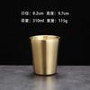 Vaso de Cerveza de Acero Inoxidable 304 al por Mayor Vaso de Agua para Restaurante Vaso Coreano Vaso de Agua para Jardín de Niños Vaso para Gárgaras Vaso de Té Vaso Tallado