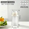 Botellas de salsa de soya, vinagre y condimentos, dispensadores de aceite de plástico de grado alimenticio con boquillas de presión, para uso en cocina y hogar, botellas de aceite de acero inoxidable 316