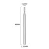 Cuchillo de tallado eléctrico, cuchillo de dientes rectos, fresa de acero de tungsteno 2,35, máquina de tallado, fresado de dientes rectos individuales, herramienta de tallado nuclear para carpintería, microtallado.