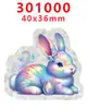 Accesorios Acrílicos de Dibujos Animados con Purpurina Accesorios de Joyería DIY de Resina Parche Pasador de Pelo Pasador de Pelo Gt-Rb-234884