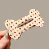 Elegante pinza de garra de abulón mate para mujer, pinza para el pelo de lujo de alta gama, pasador con estampado de leopardo para la parte trasera de la cabeza, elegante accesorio para el pelo de pico de pato