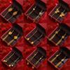 Nuevos Pendientes de Flor de Boda Elegantes Chapados en Oro Arena Vietnamita con Gancho para la Oreja Pendientes de Boda Oro de Imitación