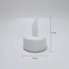 Velas LED Pequeñas tipo Velas de Té Cr2032 Transfronterizas para Accesorios de Boda, Velas Románticas de Larga Duración con Control Remoto que se Iluminan