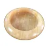 Ceniceros de Jade Beige al por Mayor, Recipientes Cenicero de Jade Amarillo, Piedra de Jade y Artículos de Jade, Regalos para Vendedores Ambulantes, Regalos de Festival