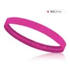 Banda de silicona antideslizante absorbente de sudor para hombre y mujer para exteriores, fitness, correr, antideslizante, elástica, para el cabello, para ciclismo, deportes, banda para el cabello antisudor