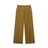 Pantalones de traje de cintura alta, estilo casual y moderno, moda europea y americana transfronteriza para mujer, populares en AliExpress