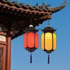 Lustre de abóbora antigo à prova d'água estilo chinês para área externa, pátio, corredor, pavilhão de palácio, passagem, corredor e iluminação de varanda