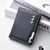 Transfronterizo en stock Billetera Corta para Hombre Europea y Americana Juvenil Billetera Multitarjeta para Hombre Billetera Pequeña Vertical para Hombre Clip para Billetes Moderno