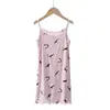 Camisón de tirantes finos de verano para niñas, Ropa de dormir de princesa, Ropa para estar en casa de niñas, Ropa para aire acondicionado