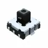 Fornecimento de Interruptor Tátil Preto de Cinco Vias 9.8*9.8*5H com Pino, Interruptor de Botão SMD Multifuncional de Seis Pinos, Resistente à Temperatura