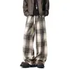 Calça Casual Masculina e Feminina Tendência Primavera Casal Calça Longa Solta Estilo Americano Neutra em Gênero Novidades 2026