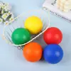 Pelota de espuma PU de superficie lisa de 63 mm para exportación con logotipo impreso, juguete para aliviar el estrés, juguete para apretar para reducción del estrés