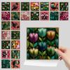 Meiji Varios Estilos de Pegatinas de Pared de Azulejo Floral para Cocina y Baño, Pegatinas de Azulejo Impermeables y Resistentes a las Manchas, Autoadhesivas, Venta al por Mayor Transfronteriza de Temu en Stock