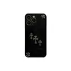 Funda de Teléfono Estilo Gótico de Moda Adecuada para Apple 15/18 Pro Max, Apple 16 Pro Modelo Personalizado con Forma de Cruz 3D