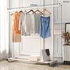 Secador de Ropa Plegable de Pie para Interiores con Barra Única, Colgador de Ropa para Dormitorio, Soporte Sencillo para Secar Ropa en Casa