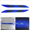 Adesivos Decorativos Refletivos para Carro Tiras Anticolisão Padrão Fibra de Carbono Personalizados Adesivos de Segurança Refletivos Luminosos Noturnos Adesivos para Carroceria