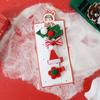 25 Nuevos Clips para el Cabello y Gomas para el Cabello de Navidad Set Accesorios para el Cabello Disfraz Navideño Bebé Lindos Dibujos Animados Pasadores Adornos para la Cabeza de Fiesta