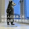 Soporte Acrílico Popular de Emoji de Zarigüeya de Xiaohongshu, Diseño Creativo y Original, Se Puede Personalizar como Regalo para Amigos