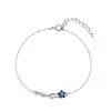 Pulseiras de Casal Miosótis, um Par de Presentes de Luxo de Nicho para o Dia dos Namorados da Sua Namorada, Pulseiras de Casal do Dia dos Namorados Chinês