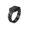 Adecuado para Apple watch Correa Apple Cadena de Mezclilla Diamante Fragante Metal Correa Apple