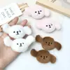 Boneca Cachorro de Pelúcia Desenho Animado Cachorro Fofo de Orelha Voando Ornamento de Cabelo Decoração de Título DIY Calçados Roupas Acessórios Acessórios