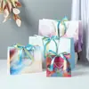Sacola de presente da moda Dia dos Namorados embalagem de presente de aniversário sacola de atacado sacola de compras com laço vermelho da moda