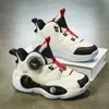 Zapatos para Niños Tallas Medianas y Grandes Hebilla Giratoria 2026 Otoño/Invierno Zapatos Deportivos Infantiles Superficie de Cuero Antideslizantes Zapatos Más Vendidos Zapatos de Baloncesto