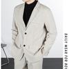 Paletó Casual Masculino Slim-fit Profissional para Negócios Vestido Formal Coreano Roupa de Padrinho Roupa de Noivo para Trabalho