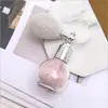 Venta Directa de Fábrica Botella con Bolsa de Aire en Spray de Polvo Botella de Perfume Botella de Spray de Polvo Exquisita Girada a Mano de Alto Brillo Botella de Vidrio con Spray de Perfume