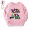 Cross-Border primavera e outono Garten de banban pelúcia classe jardim jogo fino suéter infantil top