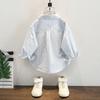 Camisa de Otoño para Niño con Etiqueta de Dibujos Animados 2025 Estilo Primavera y Otoño Camisa Casual Guapa para Niños Pequeños Top de Moda para Bebé