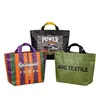 Bolsas Tejidas Laminadas de PP de Gran Capacidad con Logo Personalizado para Publicidad, Impresión por Transferencia Térmica, Serigrafía y Promoción Corporativa