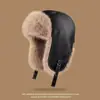 Gorra de Béisbol Cálida para Otoño e Invierno que Protege los Oídos para Hombres de Mediana Edad y Mayores, para Ancianos, Papá, Abuelo, con Forro de Felpa