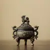 Quemadores de Incienso de Grulla Pequeña Explosiones Quemadores Colgantes de Loto Adornos Creativos para el Hogar Quemadores de Incienso de Grulla Pequeña para Interiores Incienso Xiangyun al por Mayor