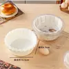 Papel Óleo Basco 4 polegadas 5 polegadas 6 polegadas 8 polegadas Forminhas de Bolo Antiaderentes Forma de Assar Caixa de Embalagem para Assar de Grau Alimentício