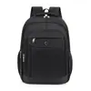 Mochila de negocios transfronteriza para hombre, bolsa para portátil, mochila ligera y de almacenamiento simple, bolsa para estudiante universitario y para ir al trabajo